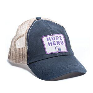 NWT RELAY FOR LIFE "HOPE HERO"  Mesh Back Baseball Cap - American Cancer Society